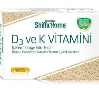 Aksuvital D3 ve K2 Vitamini Softjel 30 Tablet