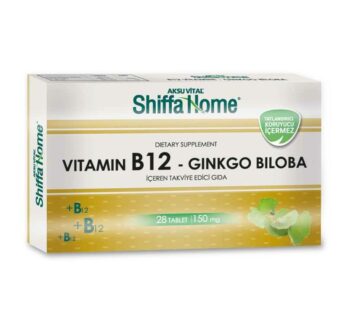 Aksuvital Vitamin B12-Gingko Biloba 28 Tablet